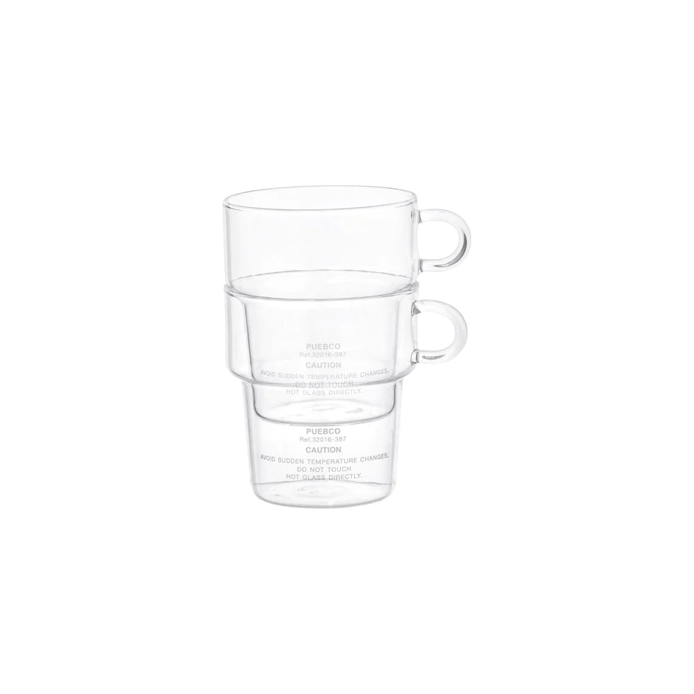 Borosilicate Deep Stacking Glass Mug