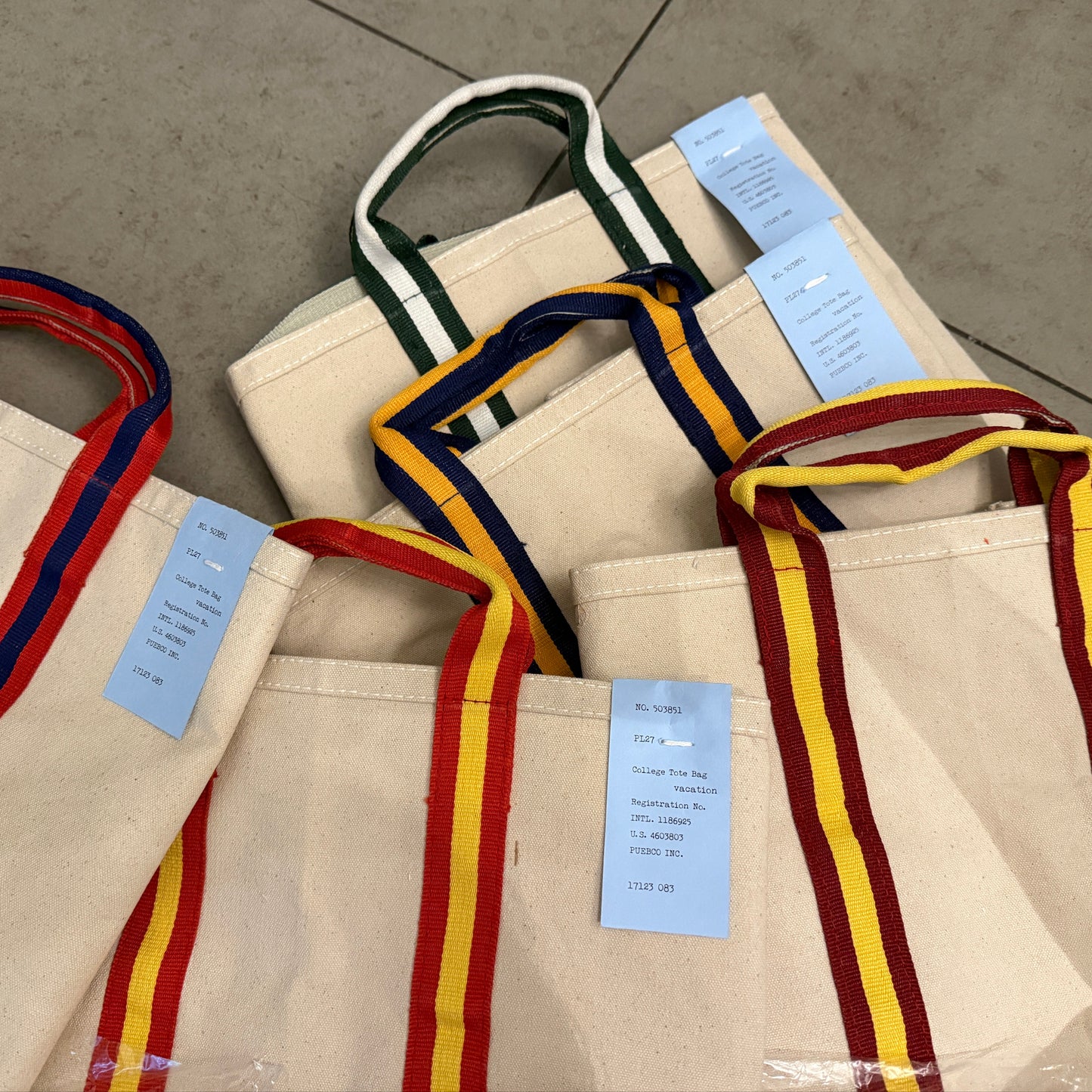 College Tote Bag / Vacation