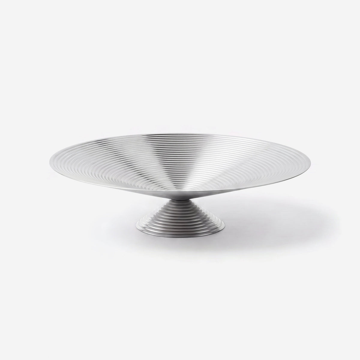 Echo Fruit Bowl – Sculptural 18/8 Stainless Steel