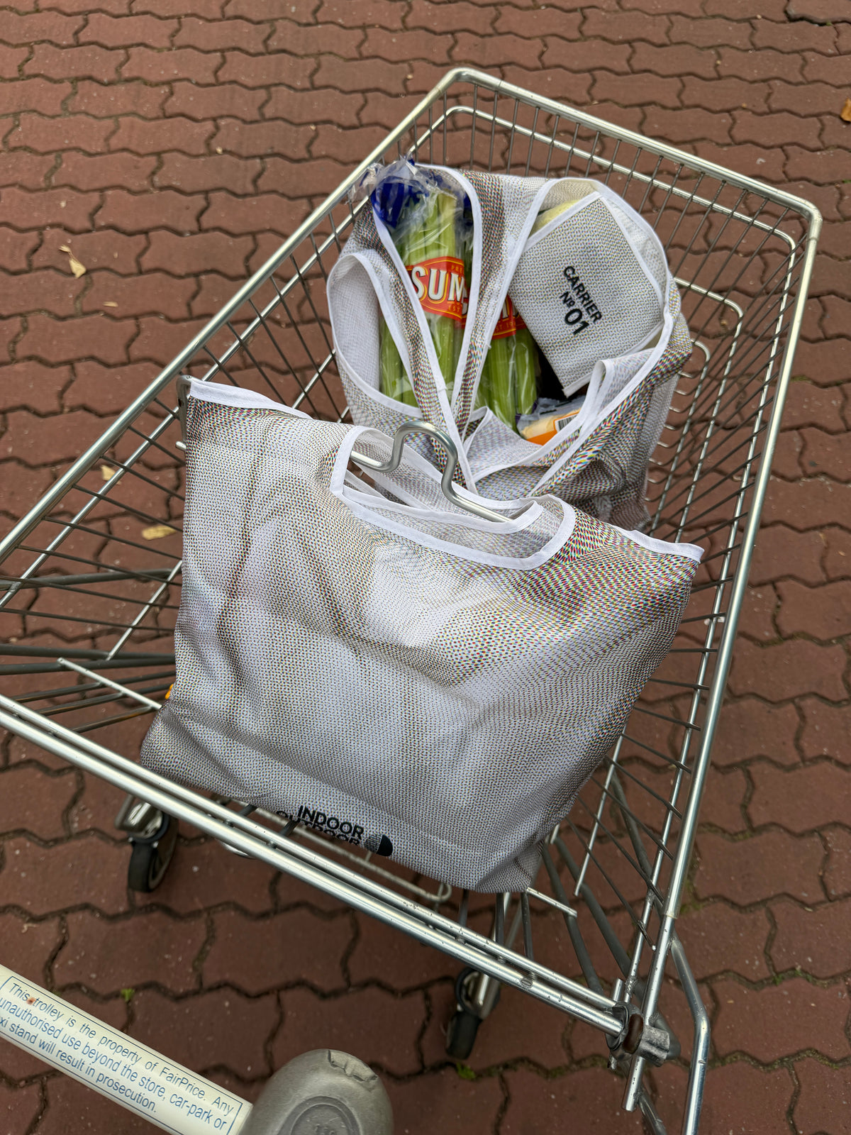 IO Carrier No.01 (L) – Large Reusable Shopping Bag