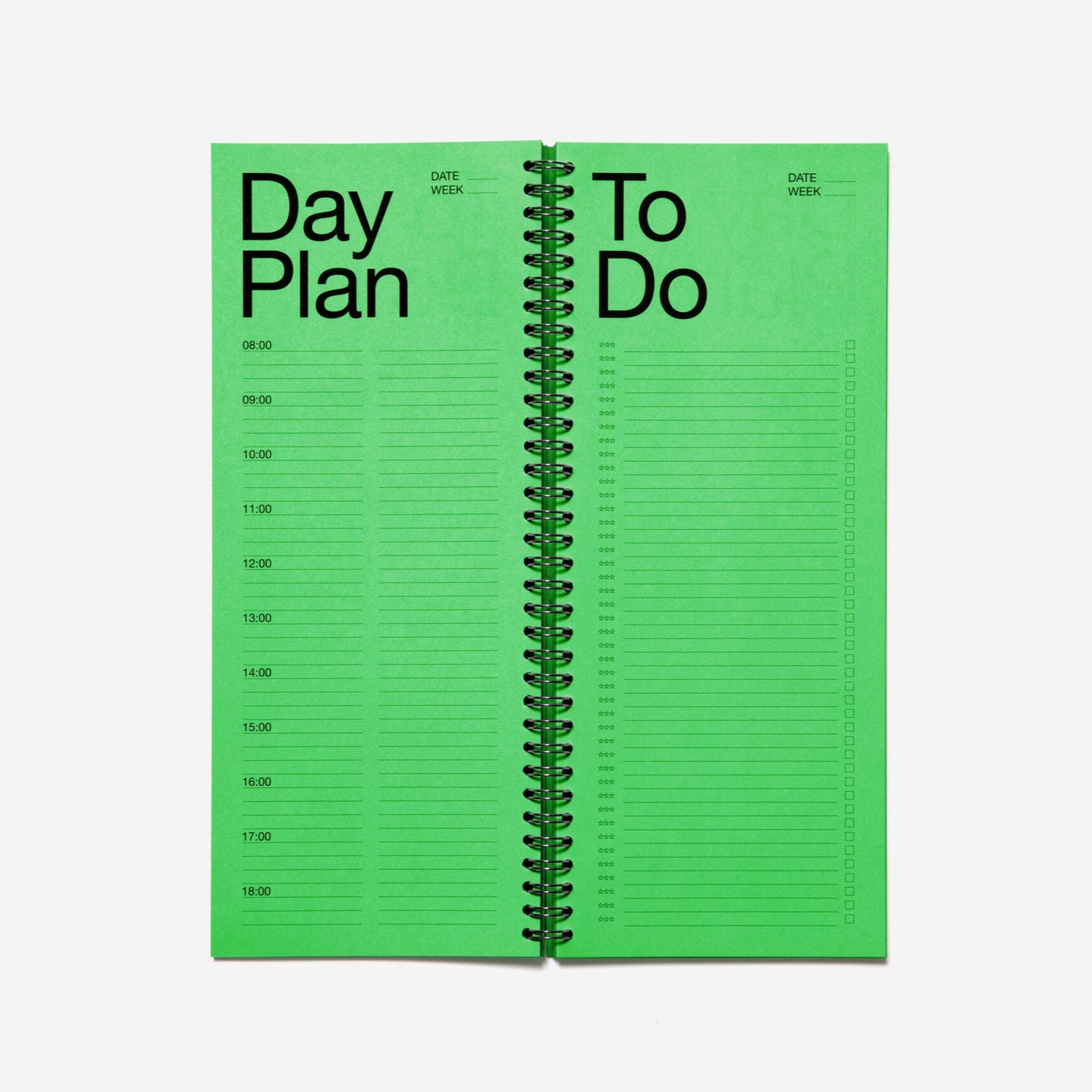 Things to do planner - Green