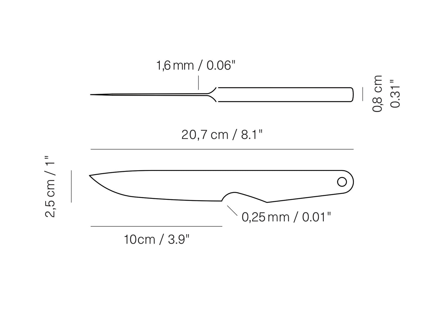 Paring Knife PRK10