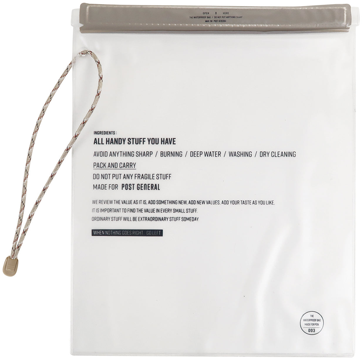 Waterproof Bag (L) Pack of 2