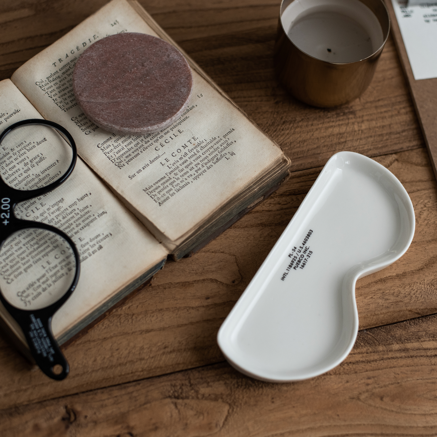 Glasses Tray - Round