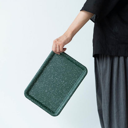 Non-slip Tray Dk Green