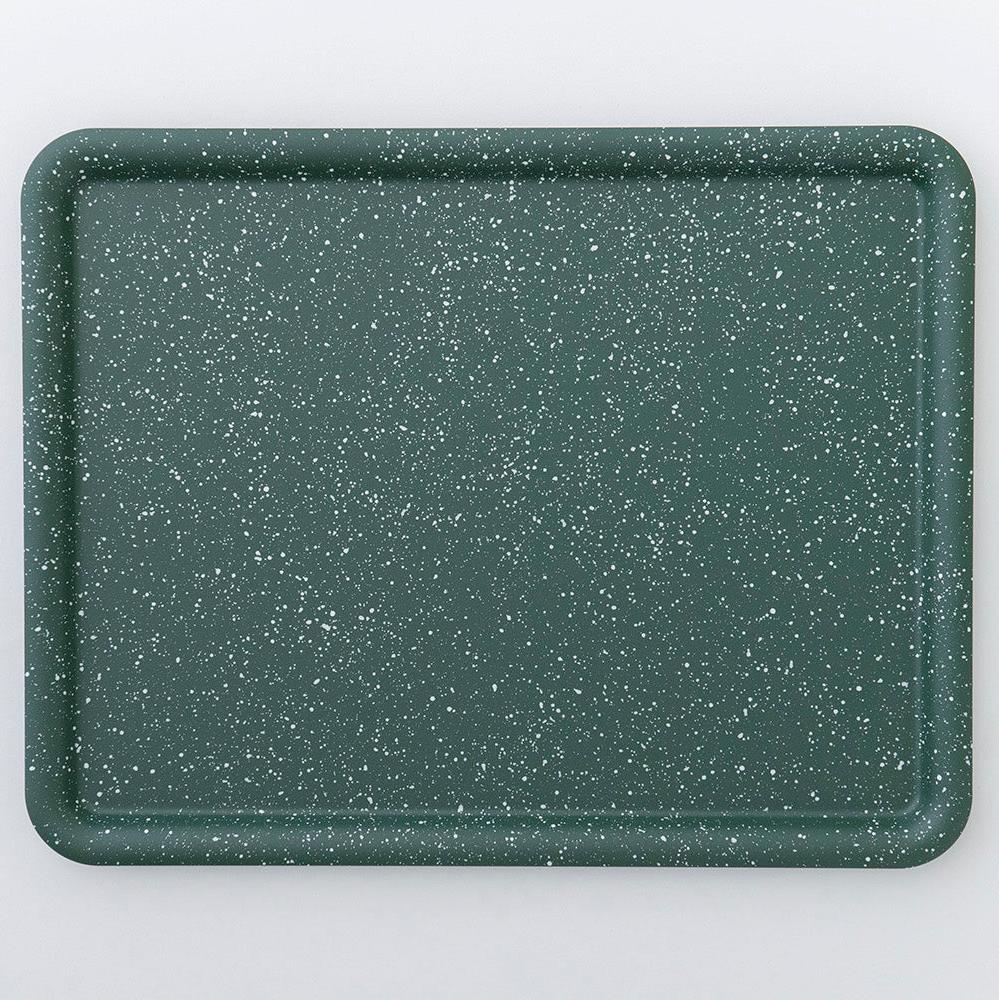 Non-slip Tray Dk Green