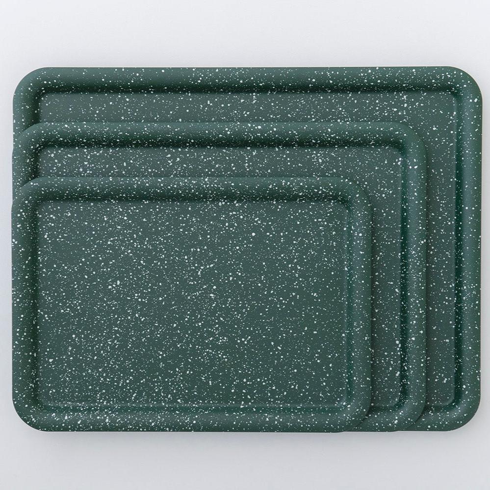 Non-slip Tray Dk Green