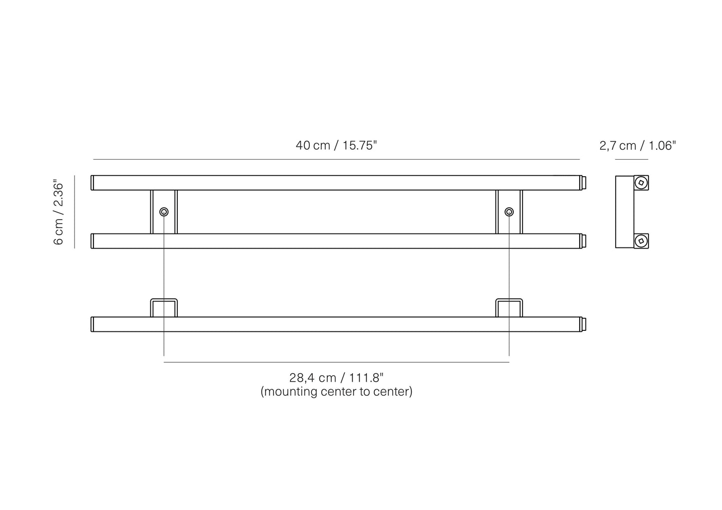 RS-M40 Magnetic Rack