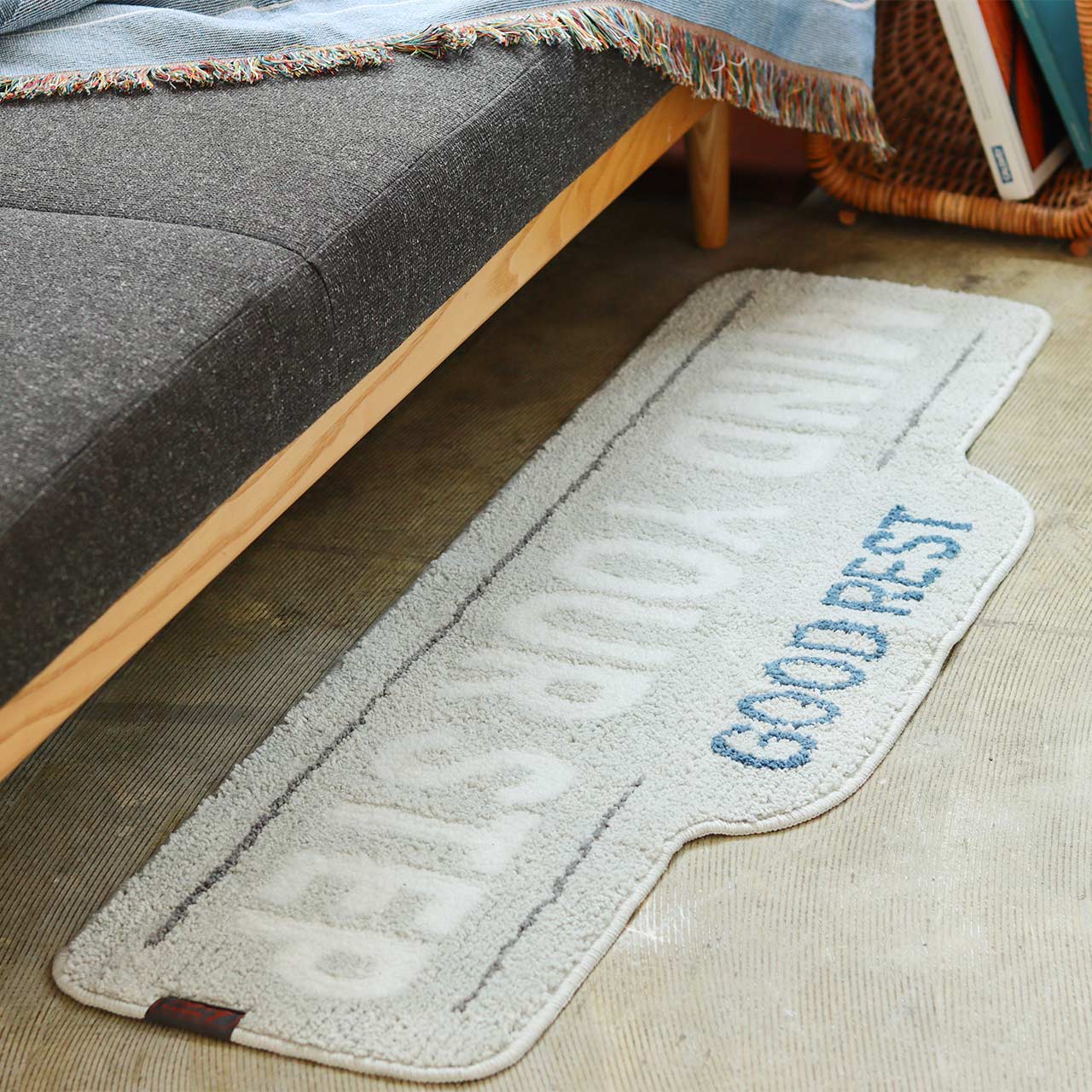 Tufty Luminous Mat - Mind Your Step