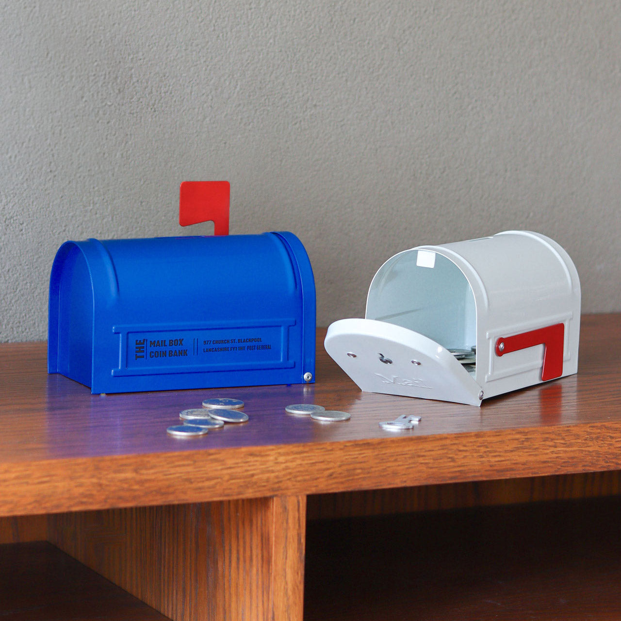 Coin Post Box Mail Box Coin Bank – Indoor Outdoor