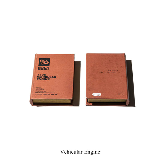 Empty Book - Vehicular Engine (Orange)